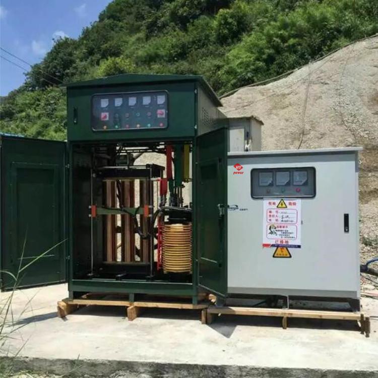 隧道施工变压器施工现场