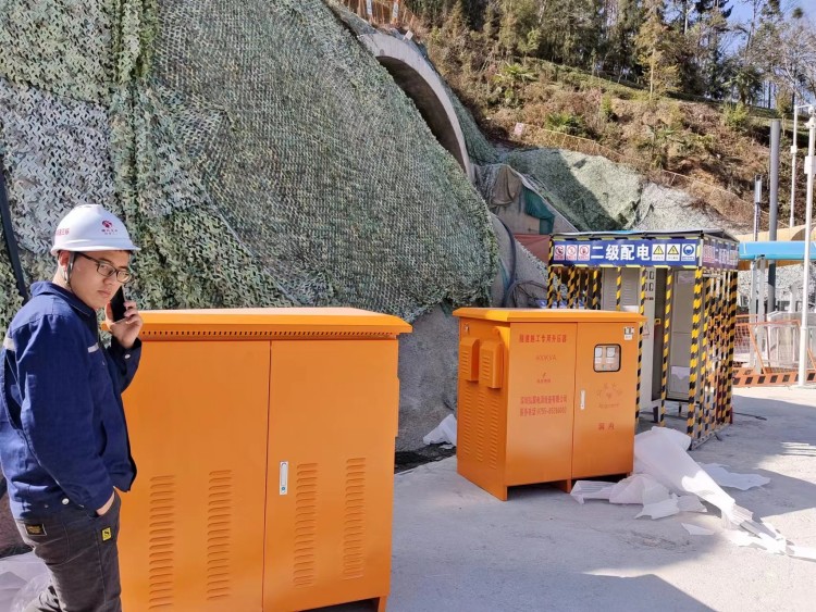 隧道掘进机用远距离供电400V变1140v升压变压器